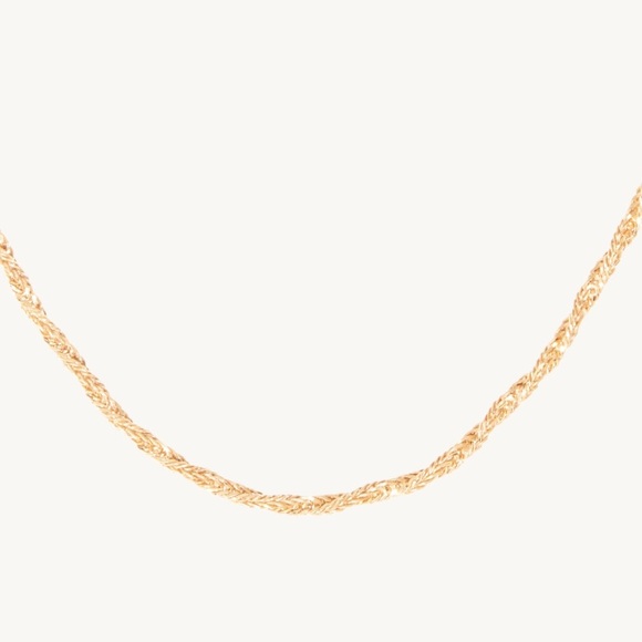 Catbird Lover's Chain 14k Gold necklace 20”chain length - Picture 7 of 9